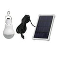 thumbnail image 1 of LED Solar Bulb Light Portable ABS and PC 150LM White Light Solar Camping Lamp For Fishing Chicken Coop Lighting, 1 of 5