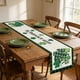 thumbnail image 5 of Camino de mesa para el Día de San Patricio | Decoración de mesa para fiestas irlandesas | Tela de poliéster impermeable y fácil de limpiar | Decoraciones para mesas de comedor, cocinas y fiestas, 5 of 6