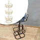 thumbnail image 5 of Zapatero giratorio multifuncional de gran capacidad, zapatero circular de pie Oro tres niveles, 5 of 9