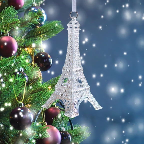 JingChun 1Pc Acrylic Reindeer Ornaments for Christmas Tree Crystal Nutcracker Dancing Girl Hanging Figurine Ornament Decorative Deer Ornaments for Home Xmas Tree Party Supplies