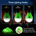 thumbnail image 4 of Tent Lamp Portable LED Tent Light 4 Packs Clip Hook Hurricane Emergency Lights Bulb Camping Tent Lantern Bulb Camping Equipment for Camping Hiking Backpacking Fishing Outage, 4 of 5
