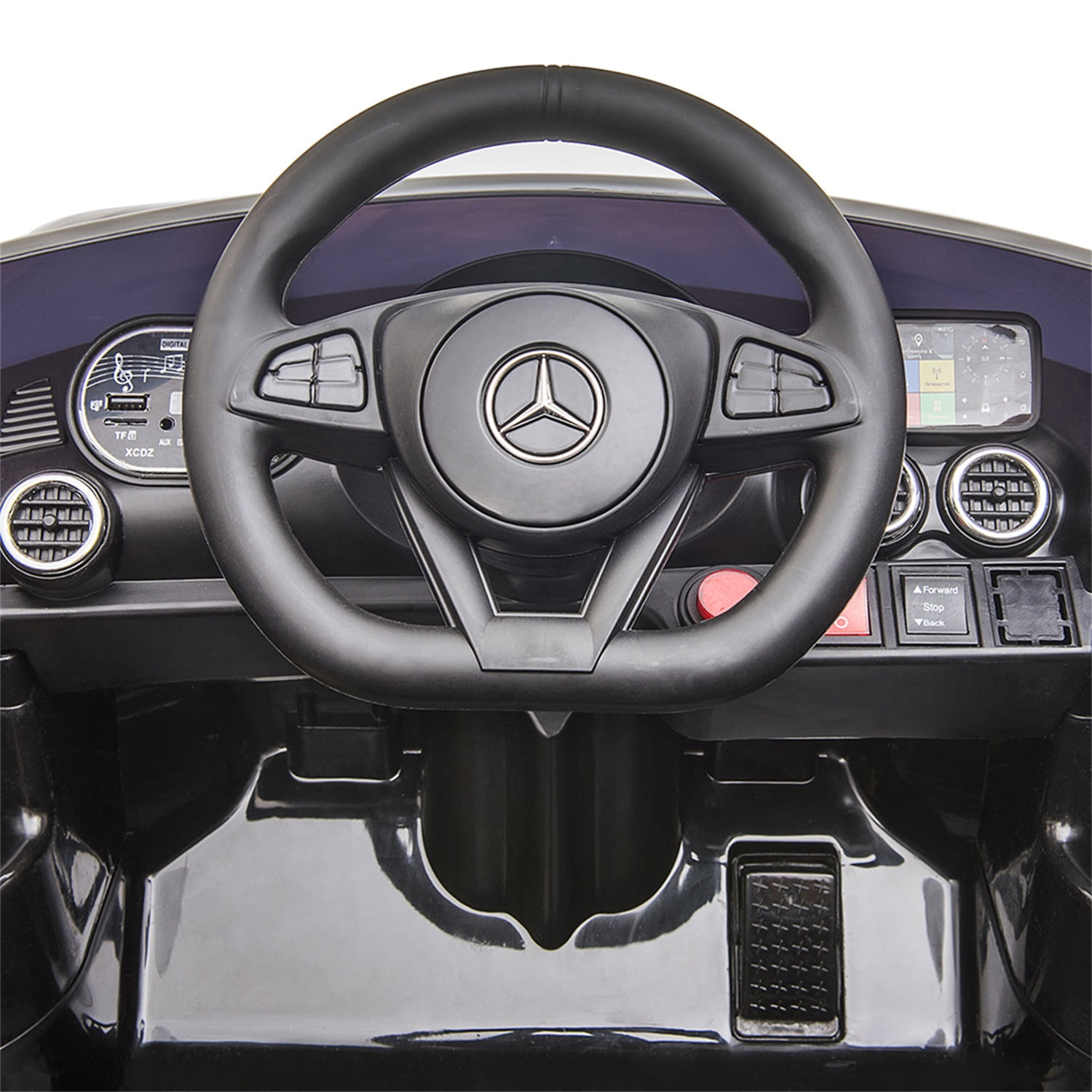 CIPACHO Licensed Benz GT 12V Ride On Car, Electric Vehicle Kids Car Toy with 3-Speed Remote Control Sporty Carfor for Kids 3 to 6 Years Old, Black CIPACHO Licensed Benz GT 12V Ride On Car, Electric Vehicle Kids Car Toy with 3-Speed Remote Control Sporty Carfor for Kids 3 to 6 Years Old, Black