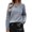 Grey, variant on Xmarks Women's Pullover Sweater Long Sleeve Crew Neck Chunky Knit Sweater Fall Winter Warm Casual Jumper Tops, S-XL