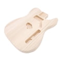 thumbnail image 1 of Poplar Guitar Body, Pre Drilled Polished Long Lasting Use Unfinished Guitar Body Versatile Creating  for Creating Electric Guitars, 1 of 7