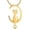 Gold, variant on Cat Ash Necklace Urn Necklace for Ashes Moon Cremation Necklace Memorial Cremation Jewelry for Pet Ashes