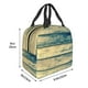 thumbnail image 3 of Easygdp Retro Wooden Bolsa Térmica Premium - Tela Oxford Impermeable, Gran Capacidad, Bolsillo Frontal, Unisex para Trabajo, Escuela, Actividades al Aire Libre y Picnics, 3 of 8