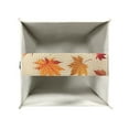 thumbnail image 5 of POLERO Tissue Box Cover PU Leather, Fall Leaves Waterproof Square Car Tissue Holder Storage for Bathroom Vanity, Countertops, Dressers, Night Stand, Parlors and Offices, 5 of 7