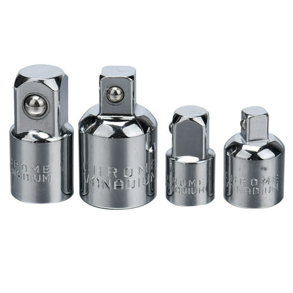 Zmeidao 4 pc 1/4 to 3/8 1/2 inch Drive Socket Adapter Reducer Impact Set New