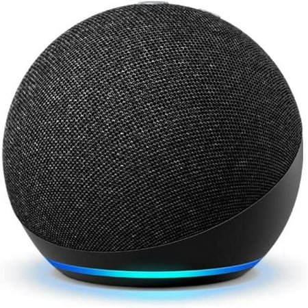 The Dot (4th Gen) | With Premium Sound, Smart Home Hub, and Alexa | Charcoal
