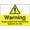 Warning Sign 4, variant on Warning Heavy Plant and Machinery Operating Sign - 8"x12" Rust-Proof Aluminum Sign, Construction Sites Industrial Areas Use