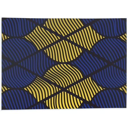 

Indie Blue & Yellow Kitchen Mat by Kavka Designs