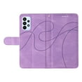 thumbnail image 4 of Compatible with Samsung Galaxy A52 4G/5G Wallet Case, Protective Vintage Premium PU Leather Flip with Card Holders Kickstand & Wrist Strap Folio Case Cover for Men Women for Galaxy A52, Purple, 4 of 10