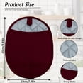 thumbnail image 2 of Silicone Pot Holders with Pockets Set of 2, Anti-Slip Ribbed Potholders for Kitchens, Heat & Water Resistant Hot Pads and Oven Mitts for Cooking Baking 9.8 x 7.5 Inch (Red), 2 of 7