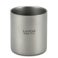 thumbnail image 3 of Taza de té Lixada 450ml Titanium Double Wall Insulated Water Cup Inicio Outdoor Camping Camping Picnic Tea Cup Coffee Coffee Lixada Taza de té, 3 of 7