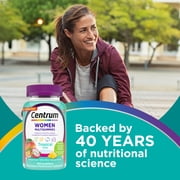 Centrum Womens Multivitamin Gummies, Immune, Energy, Healthy Appearance Support, 100 Count, 50 Day Supply