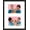 black, variant on 12x16 Collage Picture Frame, Displays 4 Photos in 5x7 Size, Wood Multi-Opening Frame with PS Cover for Wall & Tabletop Use - Blue