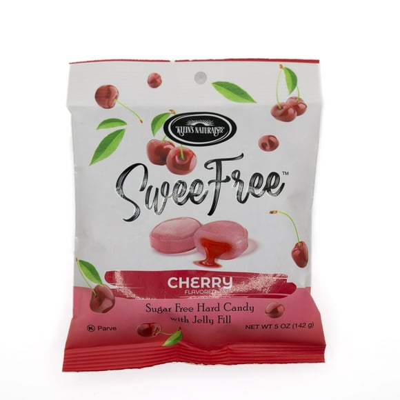 Klein's Natural Sweefree Hard Candy Cherry 5 oz - Sugar-Free Bliss with Fruity Delight