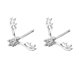 thumbnail image 1 of Pendientes de botón para mujer, pendientes de botón, pendientes de botón para mujer, pendientes de mujer, pendientes de Navidad, pendientes de tendencias de moda, pendientes de mujer, 1 of 3