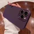 thumbnail image 4 of Funda protectora de lente de cobertura completa mate, cubierta dura ultrafina para iPhone 15, 14, 13, 12, 11 Pro Max, 15 Plus, 4 of 5