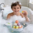 thumbnail image 6 of 2026 Colorful Bath Bomb Gift Set, 15 Fizz Balls with Surprise Small animals Figurines, 6 of 7