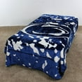 thumbnail image 2 of College Covers Penn State Nittany Lions Huge Raschel Throw Blanket, Bedspread, 86" x 63", 2 of 8