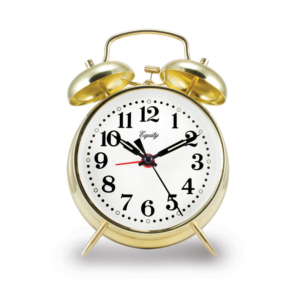 Gold Bigben Westclox Big Ben Twin Bell Alarm Clock 70010G ea 
