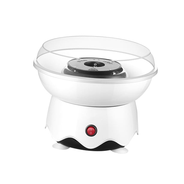 Máquina de dulces DIY Máquina automática de algodón de azúcar de hadas 400W Máquina para hacer algodón de azúcar para Blanco