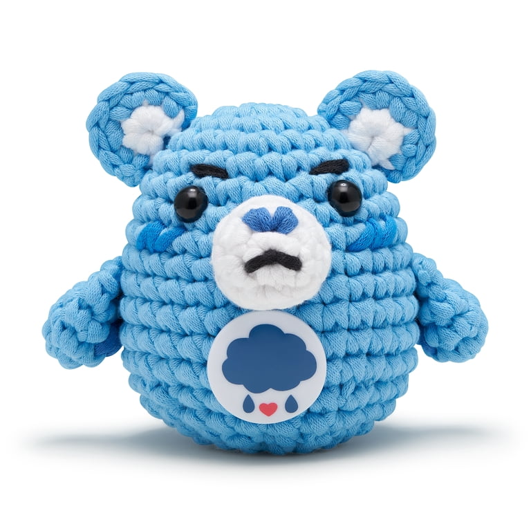 The Woobles Beginner Crochet Amigurumi Kit – Grumpy Bear, Learn to