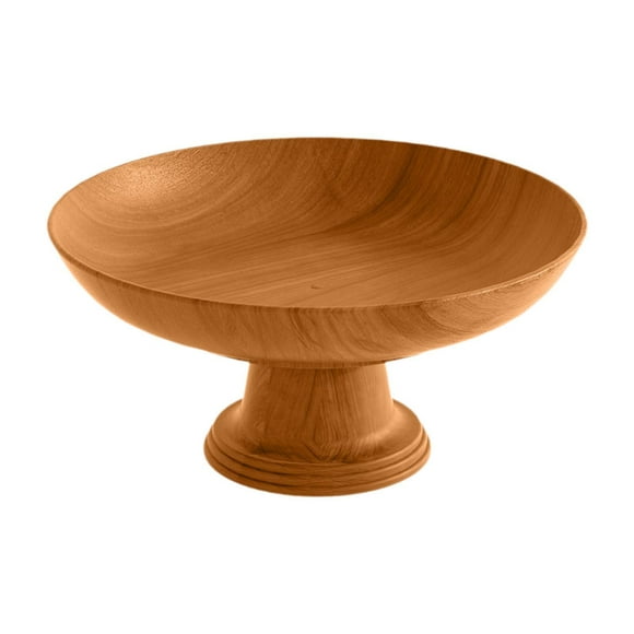 Lipstore Decorative Pedestal Bowl Breads Snacks Holder for Countertop Study Room Cafe