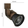 thumbnail image 5 of 10W Integrated Cone Head LED Metal Track Fixture, Black and Bronze - Saltoro Sherpi, 5 of 5