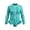 z2 Sky Blue, variant on Gyujnb Girls Full Coverage Swimsuit Long Sleeve Zip Front Ruffle Tropical Print Sun Safe Rash Guard Bathing Suit for Beach Pool Activities,7-8 Years