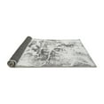 thumbnail image 2 of Ahgly Company Indoor Round Abstract Gray Modern Area Rugs, 3' Round, 2 of 4