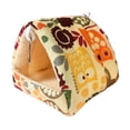 thumbnail image 4 of Casa nido para pájaros cálida de invierno, cobertizo, escondite, tienda de campaña cómoda, cama para pájaros para jaula para agapornis, pinzones, Animal y floral, 4 of 8