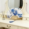 thumbnail image 5 of Wzzjkit Folding Hand Fan With Colorful Classical Style Folding Fan for Party Dancing Wedding and Home Decoration, 5 of 6