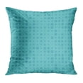 thumbnail image 1 of BOSDECO Blue Bubbles Polka Dot Halftone Abstract Round Circle Color Creative Digital Dotted Pillowcase Pillow Cover Cushion Case 16x16 inch, 1 of 1