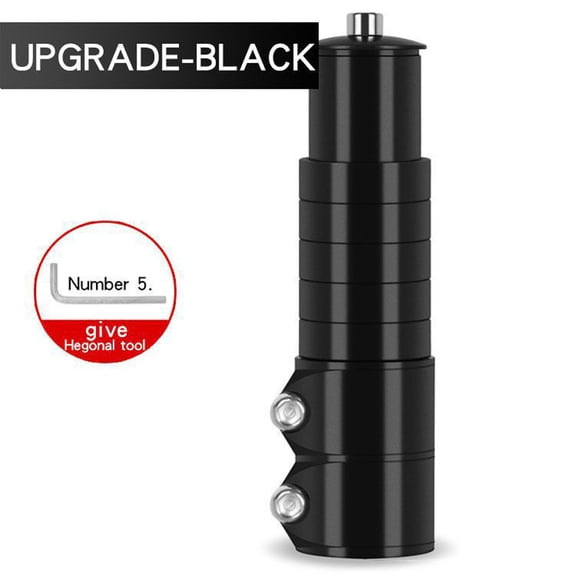 karymi Vertical Front Fork Pipe Heightening Device of Bike Handle 12cm Mens Gifts Birthday Gifts for Men Travel Accessories