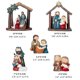 thumbnail image 3 of Quality Resin Jesuss Birth Scene Statue Nativity Scene Figurine Great For Faith Based Home Decoration Enthusiasts, 3 of 4