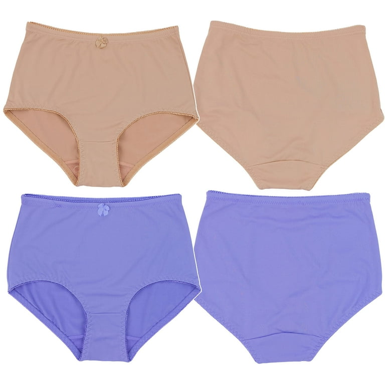 ToBeInStyle Women's Pack of 6 High-Rise Girdle Panties - Classic