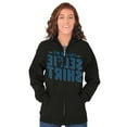 thumbnail image 4 of My Selfie Funny Mirror Image Nerd Gym Zip Up Hoodie Men's Women's Brisco Brands S, 4 of 5
