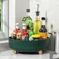 thumbnail image 2 of Cocina 360 ° Soporte giratorio para especias, caja de almacenamiento de escritorio para Perfume, caja de cosméticos, organizador para el hogar y la Oficina, soporte para condimentos, 2 of 5
