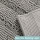 thumbnail image 3 of Bath Runner, Gray Bathroom Rug 47 x 17 Inches Mat, Soft Plush Anti-Slip Shower Rug, Microfiber Shaggy Mat Machine Washable Bath Rug for Bathroom, Dove Gray, 3 of 4