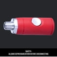 thumbnail image 4 of Acoplador con botón pulsador CRAFTSMAN, enchufe industrial NPT de 1/4 pulgadas, 4 of 8