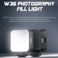 thumbnail image 2 of Graflsoa SOOPHO W36 Adjustable Clip-On Video Conference Light with 36 LED Beads, 1200mAh Battery, 5600K Color Temp, 120° Light Angle, USB-C Charging, 2 of 7
