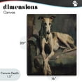thumbnail image 4 of Stupell Industries Eclectic Regal Comfort Whippet Dog Canvas Art, 16 x 20, by Svetlana Aleynikova, 4 of 8