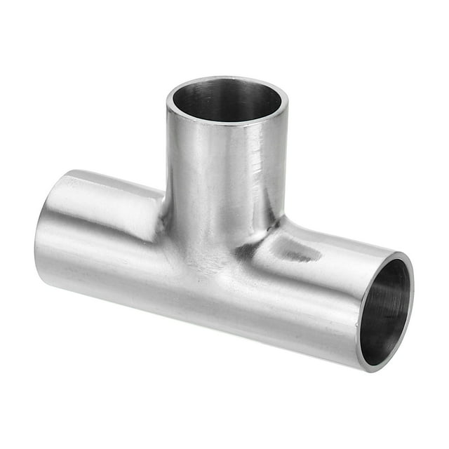 Unique Bargains T Joint Diviseur de Conduit, 3/4 Pouce 3 Voies Conduit Soudure Connecteur T Forme Tuyau d'Échappement en Métal Raccord Rond