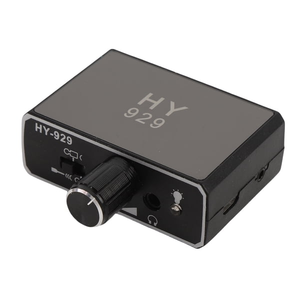 Detector De Fugas De Tuberías De Agua, Sondas Duales Detector De Fugas De Agua Amplificador De Sonido Recargable Por USB Con Auriculares Para Construcción De Sitios