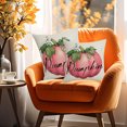 thumbnail image 4 of NSESSHome Clearance Fall Autumn Pumpkin Throw Pillow Covers 18x18 Inch Thanksgiving Outdoor Decorative Pillows Cover Pumpkins Harvest Linen Pillowcase Holiday Cushion Cover for Bed Couch Sofa Decor, 4 of 6