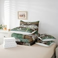 thumbnail image 6 of Homewish Boys Girls Flying Butterflies Twin Bedding Sets 7-Piece,Chic Floral Flower Dandelion Bedding Comforter Set Microfiber,Vintage Cottage Cabin Breathable Sheet Sets,Luxury Bedroom Decor, 6 of 8