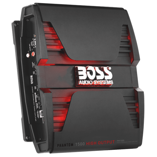 BOSS Audio Systems PM1500 Monoblock Car Amplifier, 1500 Watts, Mosfet