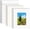 White, variant on 15 Set 8x10 White Picture Mats with Backing Boards and Bags for 5x7 Pictures, Frame Mattes Display Photo Paper Mat with Core Bevel Cut Clear Plastic Sleeves for Photos Paintings Prints